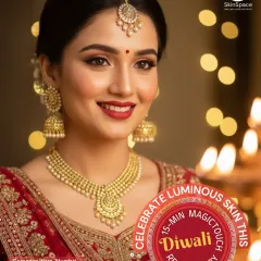 Celebrate a luminous Diwali with our 15-minute MagicTouch by RedTouch. This quick, zero-downtime laser treatment instantly enhances skin luminosity and smoothness, making it the perfect pre-festive treatment to help you dazzle.