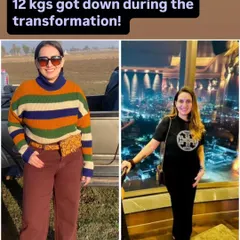 This is what sustainable transformation looks like. This client lost 12 kgs and has kept the weight off for over 6 months by adopting a healthier lifestyle, not just a temporary diet.