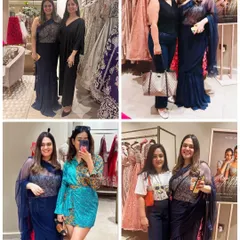 A collage capturing the vibrant energy from an event I hosted for designer Ridhi Mehra. My focus is always on bringing together the right people, ensuring every guest feels like a VIP and the room is buzzing with great conversations.