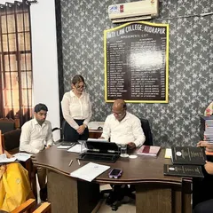 A photo from my final semester viva for my LL.M. in Constitutional and Administrative Law. This was the culmination of years of advanced study and research.
