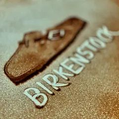 The final frame of the Birkenstock story, the logo etched in sand. This is how I often conclude a corporate narrative, creating a powerful and lasting brand impression for product launches, anniversary celebrations, and company events.