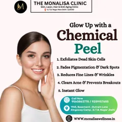 A chemical peel offers multiple benefits in one treatment. We use it to exfoliate dead skin, fade dark spots, reduce fine lines, and clear acne, resulting in an instant, visible glow.