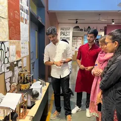 It was a proud moment for me as a guide to see my architecture students at D.Y. Patil interact with prominent academicians. I am fortunate to work with such dedicated and innovative young minds.