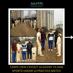 An Under 13 practice match against Sam Sports. Every game is an opportunity to learn, improve, and build team spirit, regardless of the result.