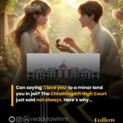 Can saying 'I love you' to a minor be a crime? We discuss a Chhattisgarh High Court ruling that clarified this act only amounts to sexual harassment under the POCSO Act if it is accompanied by sexual intent.