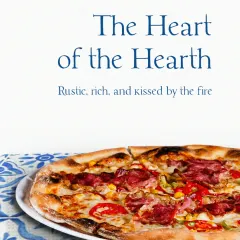 Our wood-fired pizza, fresh from the hearth. The crust is rustic and kissed by the fire, topped with rich, flavourful ingredients that taste of the Mediterranean.
