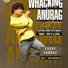 Announcing our regular Whacking classes with Anurag. Join us to learn this expressive dance style and groove with confidence every Sunday.