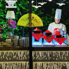 I bring the theater of cooking to your event with interactive live stations. Here, one of my chefs prepares authentic Pan-Asian cuisine, offering guests a fresh, engaging, and personalized dining experience that becomes a highlight of the occasion.