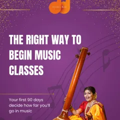 The right way to begin music classes is to focus on the foundation. Your first 90 days are crucial, and we guide you through them to set you up for long-term success.