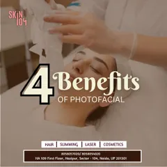 Discover the magic of Photofacials with us. This treatment offers multiple benefits in one, helping you achieve the clear, even-toned, and radiant skin you've always wanted.