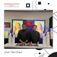 Another one of our Red Bull bars at YouTube FanFest, featuring custom branding and our professional bartenders.