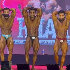 This is the final product of our hard work. My athletes are on stage, showcasing the peak conditioning, muscle symmetry, and definition that we build together. It is not just about getting big; it is about creating a balanced, aesthetic physique that judges reward.