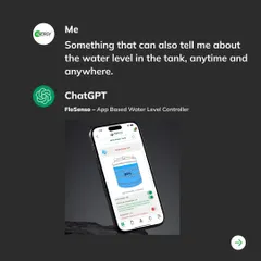 Ever wondered how much water is in the tank while you're at work? Our app-based water level controller gives you real-time updates on your phone, so you always know the exact water level, no matter where you are.
