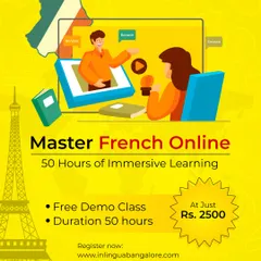 This 50-hour immersive online French course is tailored for colleges. It combines our globally proven methodology with a focus on real-world communication, giving students the linguistic edge they need to compete globally.