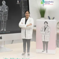 Meet Dr. Diksha Garg, a dedicated dermatologist on our team focused on delivering safe, evidence-based solutions for healthy, radiant skin.