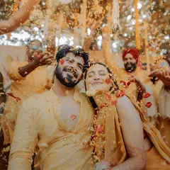 A candid, joyful moment from my Haldi ceremony. I understand the importance of these celebrations and provide music that perfectly matches the fun and festive atmosphere.
