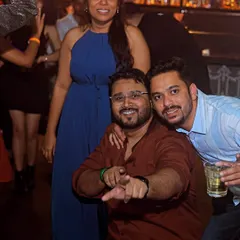 Friends enjoying a drink and the music. Creating a great vibe for everyone in the club is my top priority.