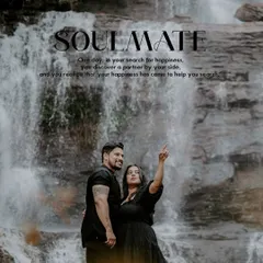 A powerful pose against a majestic waterfall backdrop. This destination pre-wedding shoot highlights our ability to blend epic scenery with the couple's connection.