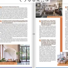 Thank you to Open Acres magazine for this feature on my unconventional journey from advertising to interior design. The article beautifully captures my outlook on creating spaces with soul.