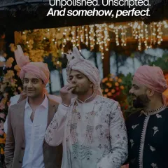 Your wedding day isn't a photoshoot. It's about living your day, and that includes the small, unpolished moments like the groom grabbing a quick bite. These unscripted, honest frames are often the ones that hold the most precious memories.