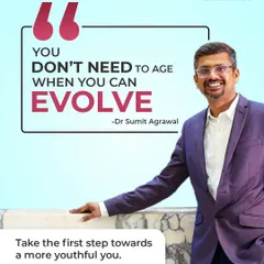 "You don't need to age when you can evolve." This is a core belief of mine. My goal is to help you enhance your natural look and feel like the best version of yourself at any age.