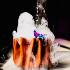 This is where mixology becomes artistry. I use techniques like smoke infusion to create dramatic, multi-sensory cocktails that become a signature attraction for any bar menu. This one was a highlight from a new menu launch in Kolkata.