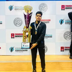 I am incredibly proud to showcase my student, Akash, with his silver medal from the All India Inter-University Badminton Championship 2023. His victory is a testament to the fact that consistent effort and dedication lead to success at the highest levels.