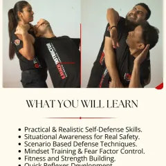 Our curriculum is built on real-world scenarios. You will learn practical self-defense skills, situational awareness for real safety, and the mindset training needed to control fear and build strength.
