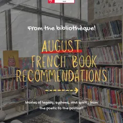 An overview of our August book recommendations. This month's theme covers stories of legacy, systems, and spirit, offering a journey from the poetic to the political.