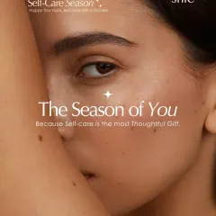 This is the season of you. Because self-care is the most thoughtful gift you can give yourself. My rituals for skin, eyes, and hair help you wrap your glow in a little festive grace.