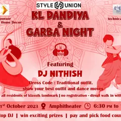 Here's the flyer for a Dandiya and Garba night I performed at. I love community events where everyone comes together in traditional outfits to dance.