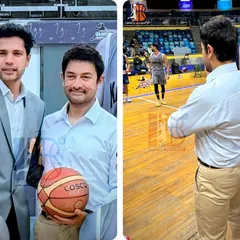 It was an honor to stand beside Aamir Khan on the set of 'Sitaare Zameen Par'. I had the incredible opportunity to contribute as a coach for the film, bringing authentic basketball action to the big screen. This experience reinforces my belief in the power of sports to inspire.