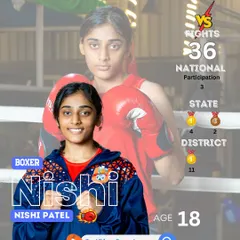 Meet Nishi Patel, one of our fiercest warriors. At just 18, she has 36 fights and has competed at the national level. This is what dedication looks like. We build champions, boys and girls, no exceptions.