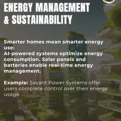 Smarter homes mean smarter energy use. This post highlights how AI-powered systems like Savant Power Systems give you complete control over your energy consumption, including solar and battery management.
