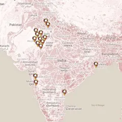A preview of our Food Atlas, where we are mapping hyperlocal recipes from across India. This is an endeavor that will take years, and we need your help to populate the map.