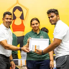 Officials presenting awards at the PSPB Summer Camp. We ensure every event hosted at our academy is managed with professionalism and care.