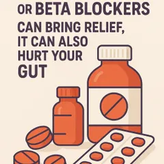 Painkillers and beta blockers might offer temporary relief, but they can silently damage your gut. This graphic explains how these common medications can block essential enzymes and reduce blood flow, hindering your body's natural repair process.