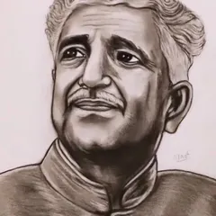 A portrait of our Rashtrakavi, Kuvempu. This drawing is my humble tribute to the great writer who has given us so much.