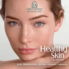 It's important to remember that healthy skin doesn't mean flawless skin. It's normal to have some texture, pigmentation, or even the occasional breakout. My goal is to nurture your skin's health, not chase unrealistic perfection.