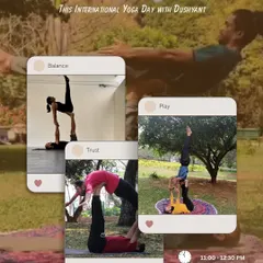 It takes two to tangle. Acro Yoga is where balance meets play and trust. Join us to build strength and connection with a partner, learning to fly, base, and spot in a safe and encouraging environment.