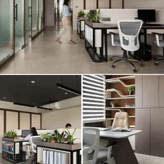A recent feature of our office design in The Architect's Diary, showcasing our approach to creating a modern and inspiring workspace.