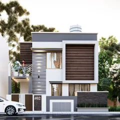 This is the original 3D architectural render for the completed project. This visualization process allows my clients to see and approve every detail before construction begins, ensuring the final result matches their dream perfectly.