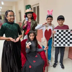 Creativity, costumes, and collaboration come to life in our Group Drama exams. This performance of 'Alice in Wonderland' showcases the fun, teamwork, and imagination that we pour into every production, making learning an unforgettable adventure.