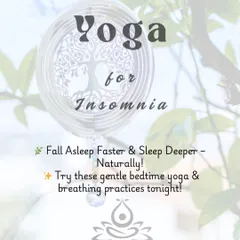 If you struggle with falling or staying asleep, my therapeutic yoga for insomnia can help. I guide you through calming poses and breathing techniques designed to quiet the mind and prepare your body for deep, restorative rest.