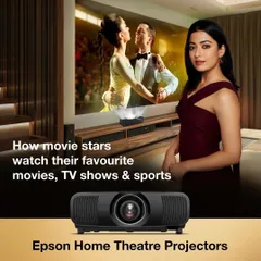 We bring the magic of the movies to your home. With an Epson Home Theatre projector, you can enjoy your favorite films and TV shows with the stunning picture quality and scale that the creators intended.
