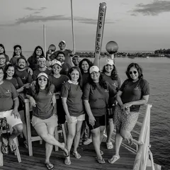 Our Sipadan 2024 crew, the "usual suspects" as I like to call them. Many of our divers come back for trip after trip, and it feels like a reunion every time.