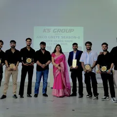 My team and I being recognized on stage for our work at the ARCO Unite dance and drama show. We take pride in delivering award-winning performances for our clients.