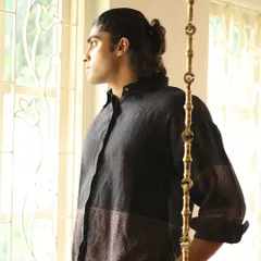 A look at our Festive Edit '24, a collection that blends heritage with versatile style. We've reimagined vintage South Indian motifs on contemporary silhouettes like shirts and vests, handcrafted with fine natural fabrics and archival woodblocks.