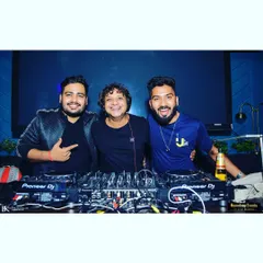 Brothers for life. Posing for a picture behind the Pioneer DJ setup with my good friends DJ Shiva and DJ Pranav at Botanica in Pune.