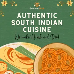 I make authentic South Indian cuisine fresh and desi. From crispy dosas and fresh idlis to flavorful sambar, I bring the traditional tastes of the South to your event.